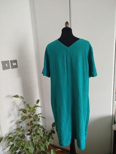 M&S linen dress as new size 12-14