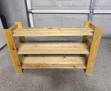 Wooden Shoe rack