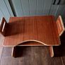 Handmade Kids Desk/Table  Height Adjustable  Flat Pack (No Screws) Image 2