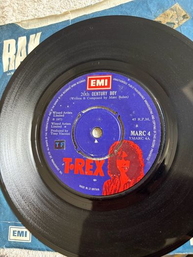 T.Rex vinyl Single Irish pressing