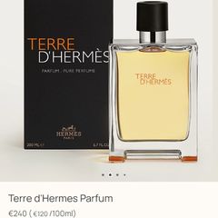 HERMES TERRE pure parfum 200ml