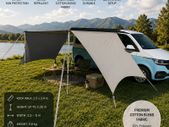 Premium TC Camper Van Awning Sun Canopy with Side Walls UV50