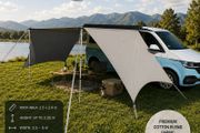 Premium TC Camper Van Awning Sun Canopy with Side Walls UV50