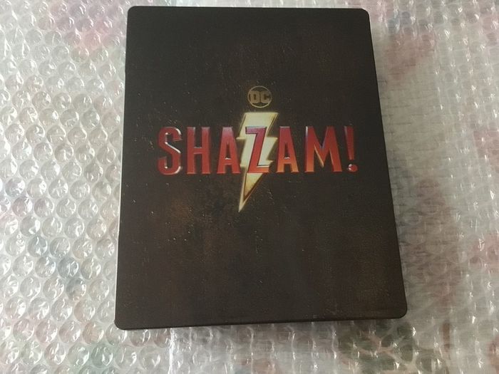 Shazam 4K  +3D Steelbook Limited Edition 4 Discs Dolby Atmos Dolby Vision