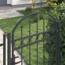 Steel Garden Fence Gate 104x175 cm Image 3