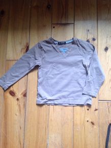 Age 3-4 Mock Layer Long Sleeved Top
