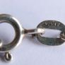 Vintage 925 Sterling Silver Pendant with Blue Stone on chain Image 8