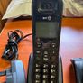 BT Essential Cordless Telephone Black Twin Handset Image 3