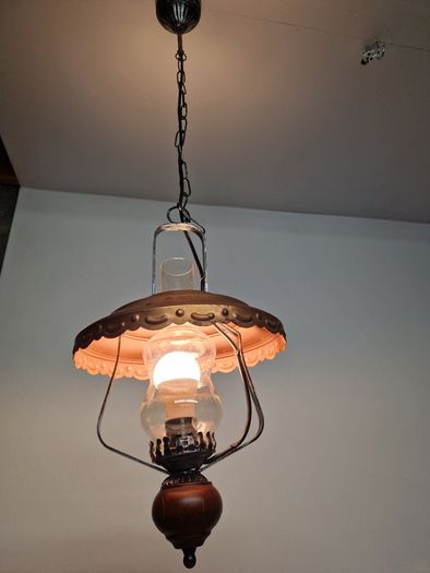 Copper French Vintage ceiling light