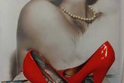 Red High Heels Size 41
