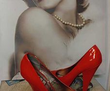 Red High Heels Size 41