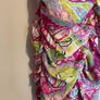 Retro Icone ruffle print dress size 10 medium New with tags Image 4