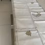 Embroidered Christmas napkins x 4 Image 4