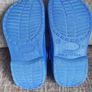 Plain blue clogs (Size UK11/EU29) Image 2