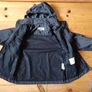 Age 7-8 Regatta Hydrafort Black Jacket Image 4