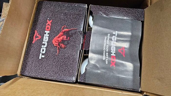 Tough Ox (rapter) bed liner paint