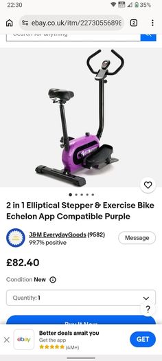 exercise bike