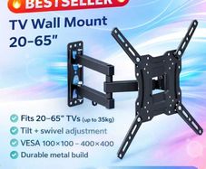 TV Wall Mount Bracket Tilt Swivel 20" - 65" TV