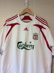 Liverpool Jersey. Season 2007/2008. Official Adidas Away Jersey From 2007. Authentic Original. Not A Modern Day Remake.