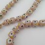 Vintage Venetian Style Tiny Eyes Glass Beads Necklace Image 3