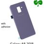 New Samsung Galaxy A8 2018 SM-A530F Rear Glass Back Battery Cover Adhesive Grey/ Black/ Gold Image 2