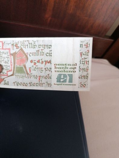 1983 Ireland One Pound Banknote