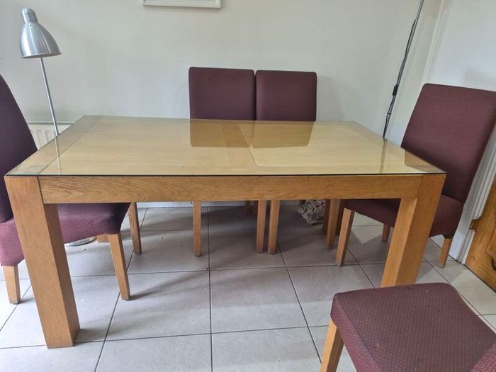 Table and 6 chairs