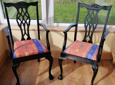 Chairs x 4 Ball and Claw