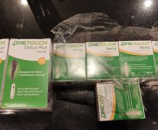 OneTouch Delica Plus Lancets + OneTouch Verio Test Strips