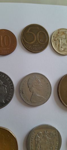 Coins a mix of different countries 28 coins in total registered post included