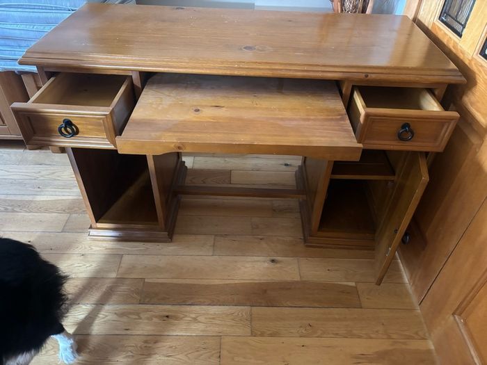 Brown Wooden Desk