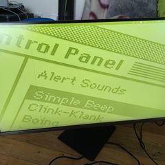 Faulty Samsung 32" monitor