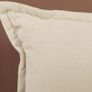 Relax chair Adjustable backrest 360 swivel linen cover be Image 4