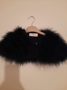 Girl's feather shrug, Paul Costello, Age 5-6