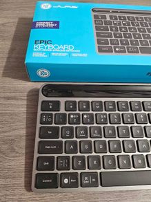 JLAB Epic Wireless Keyboard - Black + mouse