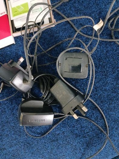 old phone chargers
