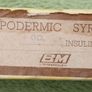 Vintage Top Surgical Hypodermic Syringe  Glass British 1930 Image 8