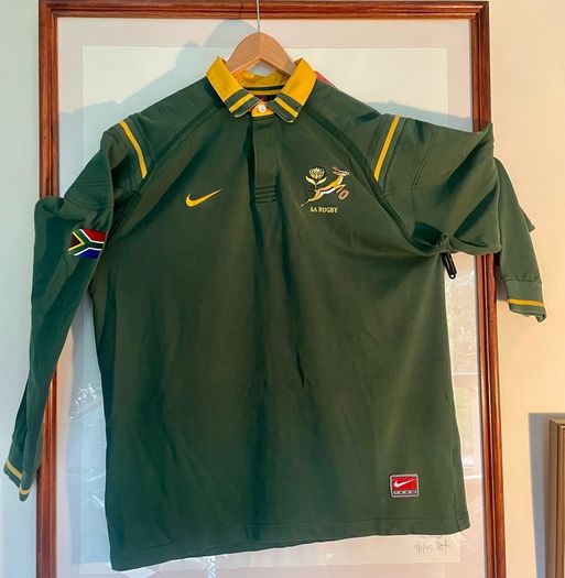 Vintage Nike Springboks South Africa Rugby Shirt 1999 2000 XL