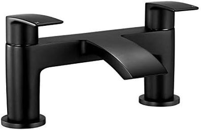 Bath Taps Black Waterfall Mixers Tub Tap Bathtub Filler Taps Bathroom