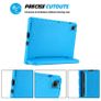 For Samsung Galaxy Tab A9 Kids Case Shockproof Cover With Stand - Blue Image 3