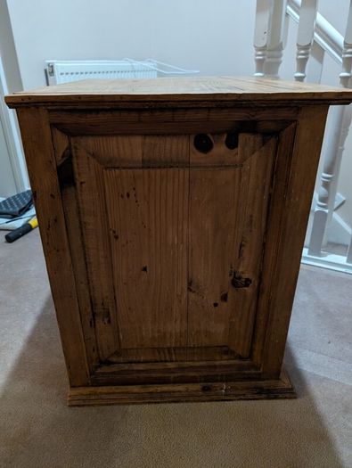 Vintage solid wood drawers