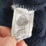 Men's blue wool jumper medium Le Tricot Marine Image 9