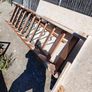 Oak stairs for sale. With art deco stello bannistraile Image 4