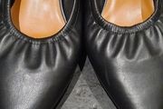 Black Low Heel Court Shoes (Size 4)