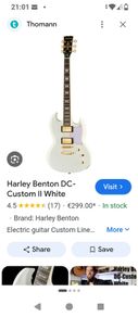 Harley Benton DC custom line