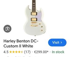 Harley Benton DC custom line