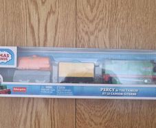 BRAND NEW Thomas & Friends Motorized Percy & The Tanker