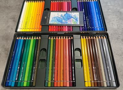 Faber Castell Albrecht Durer 60 Professional Watercolour Pencils Mint Condition