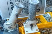 2 x Adjustable flag holders