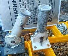 2 x Adjustable flag holders